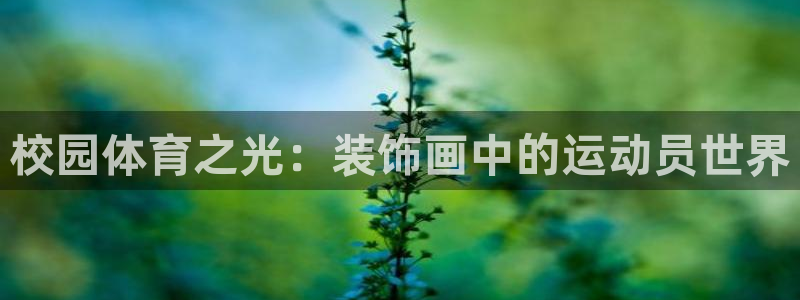 xc体育app官方网站：校园体育之光：装饰画中的运动员世界